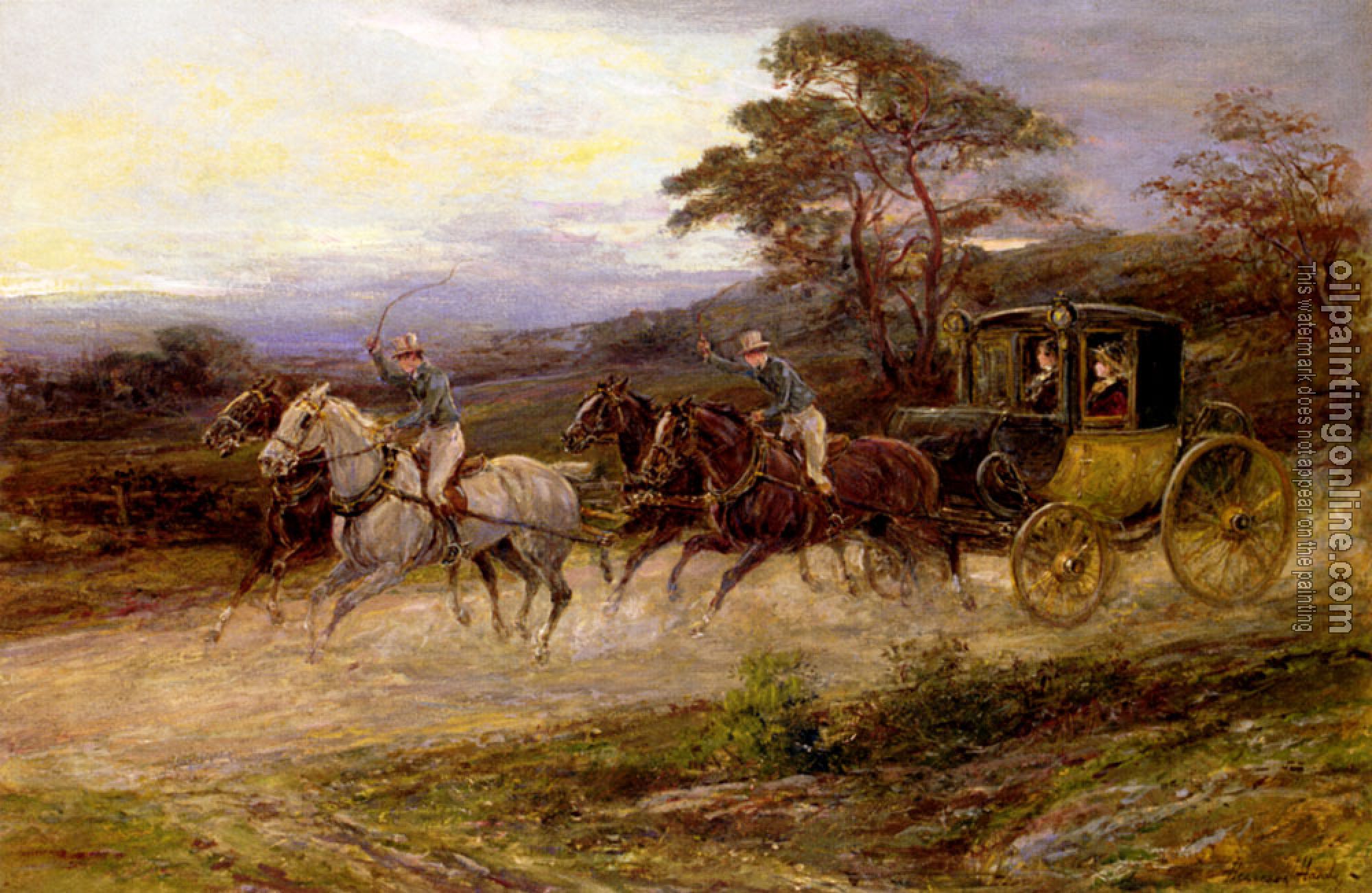 Heywood Hardy - On The Road To Gretna Green